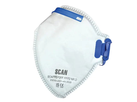 Fold Flat Disposable Mask FFP2 Protection (Pack 3)