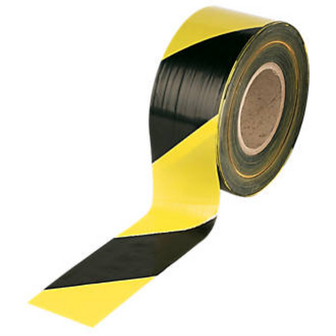 Barrier Tape Black / Yellow