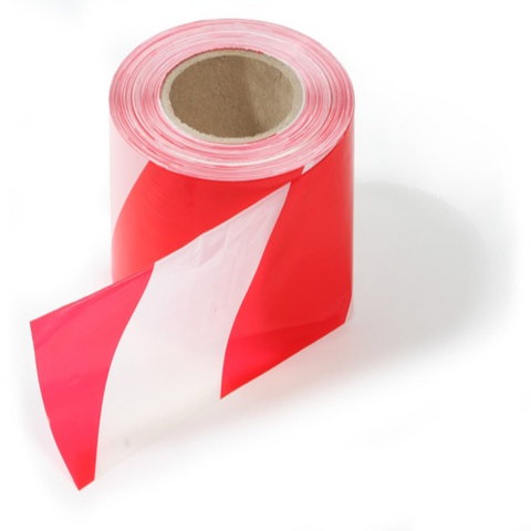 Barrier Tape Red / White