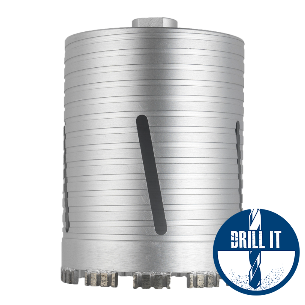 152mm core best sale drill bit hire